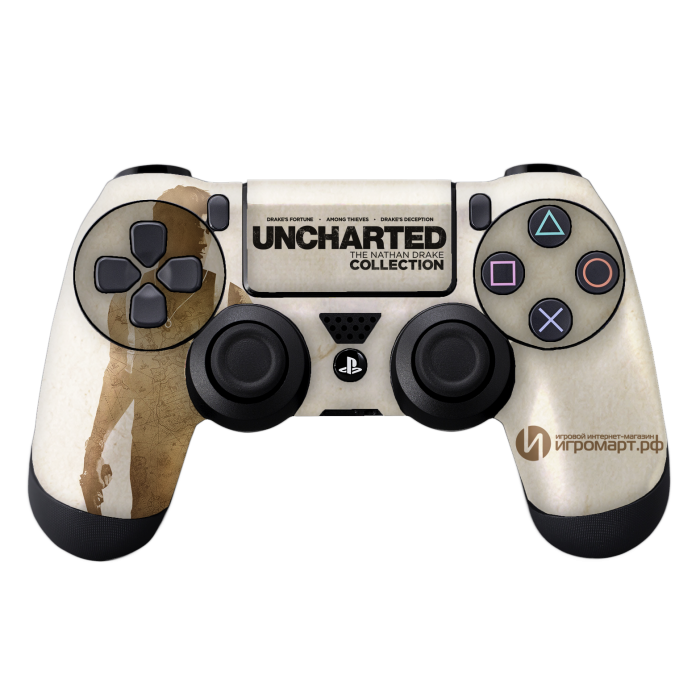 Uncharted Collection - Наклейка на PlayStation 4 (ps4)
