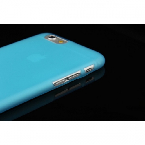 Пластиковый Чехол-накладка Xinbo 0,5 мм для iPhone 6 Голубой