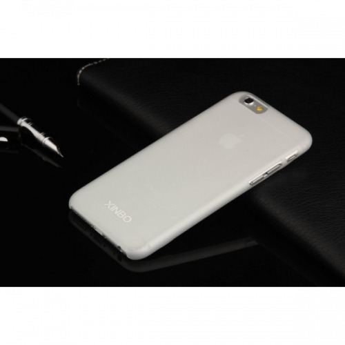 Пластиковый Чехол-накладка Xinbo 0,5 мм для iPhone 6 Белый