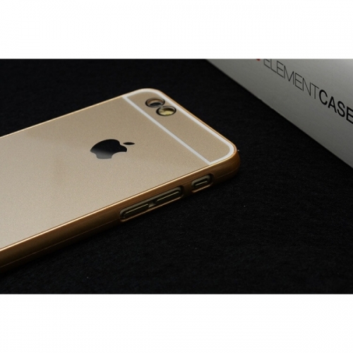 Пластиковый Чехол-накладка Superslim для iPhone 6 Золотой