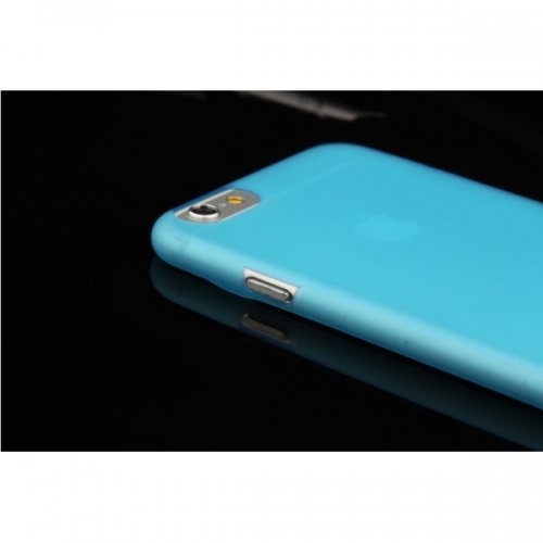 Пластиковый Чехол-накладка Xinbo 0,5 мм для iPhone 6 Голубой