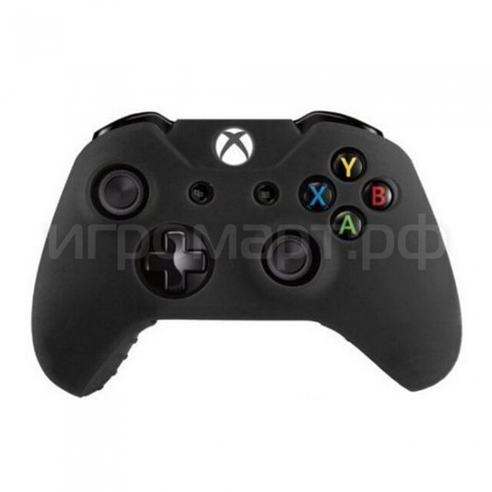 Чехол для геймпада Xbox One Silicone Cover Black черный силиконовый