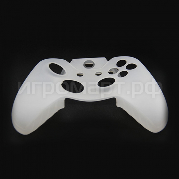 Чехол для геймпада Xbox One Silicone Cover White белый силиконовый