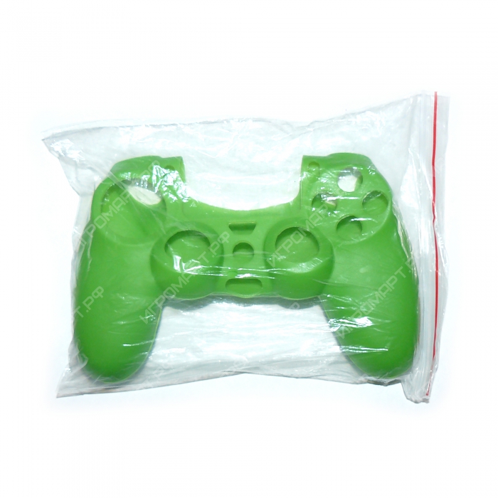 Чехол для Dualshock 4 Silicone Cover Green Зеленый силиконовый (ps4)