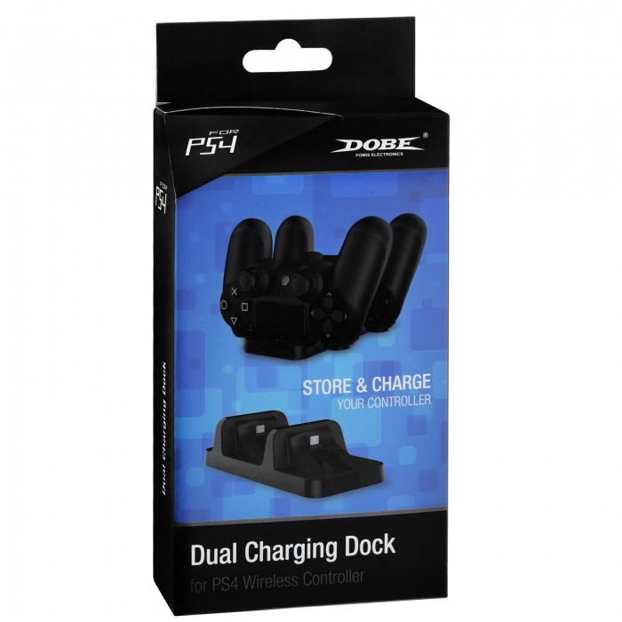 Зарядная станция DOBE Dual Charger Dock для Dualshock 4 (ps4)