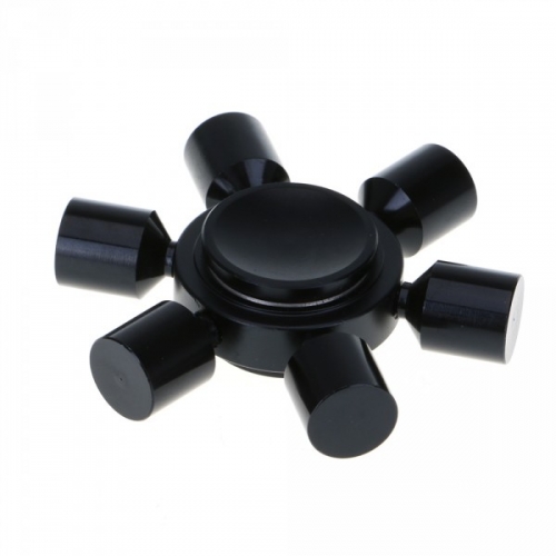 Spinner Спиннер крутилка металлический шестиконечный (Черный)