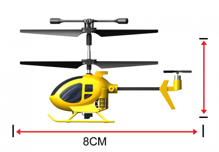Радиоуправляемый вертолет Syma S6 3CH Nano 2.4G