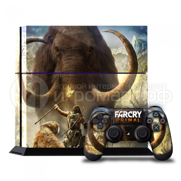 Far Cry Primal - Наклейка на PlayStation 4 (ps4)