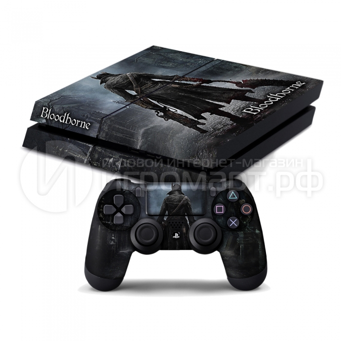 Bloodborne - Наклейка на PlayStation 4 (ps4)