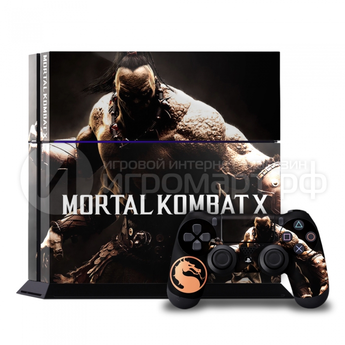Mortal Kolmbat X Prince Goro - Наклейка на PlayStation 4 (ps4)