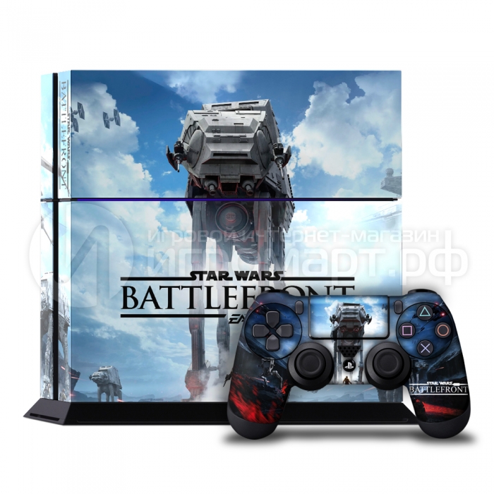 Star Wars Battlefront - Наклейка на PlayStation 4 (ps4)