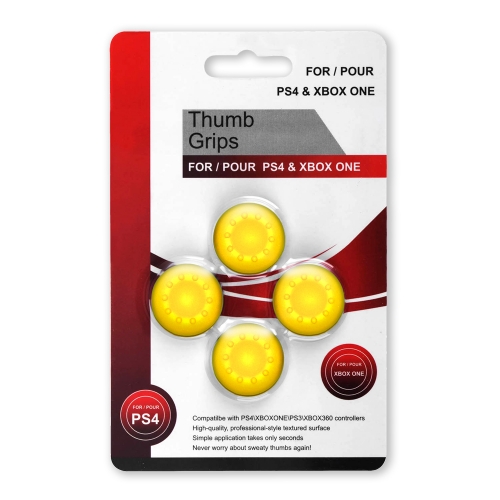 Защитные насадки Thumb Grips для геймпадов Yellow Жёлтые
