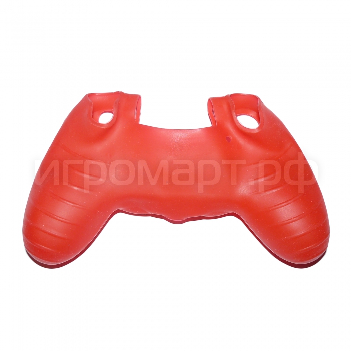 Чехол для Dualshock 4 Silicone Cover Red красный силиконовый (ps4)