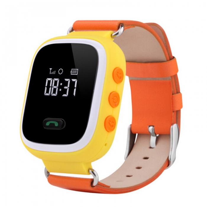 Умные Часы с GPS Smart Watch SUNY Q60 Yellow Желтые
