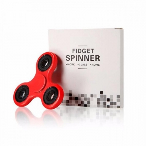 Spinner Спиннер крутилка антистресс треугольник питчер (Красный)