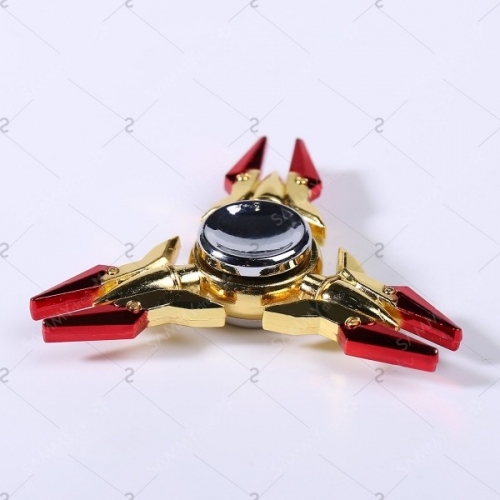Spinner Спиннер крутилка треугольник металлический Легендарное оружие (Красный)