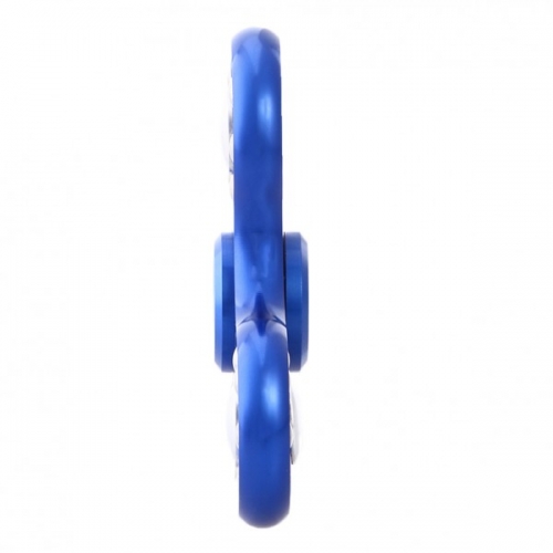 Spinner Спиннер крутилка треугольник металлический со стальными шариками (Синий)