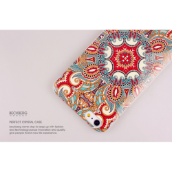 Пластиковый Чехол-накладка со стразами Beckberg для iPhone 6 Красный боб
