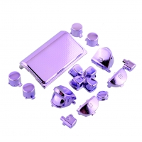 Набор кнопок для Dualshock 4 Original Chrome Purple (Хромированные Фиолетовые) (Playstation 4) (ps4)