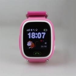 Умные Часы с GPS Smart Watch NIKY Q80 Pink Розовые (Цветной и Сенсорный Дисплей)