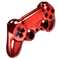 Корпус для Dualshock 4 Original Chrome Red (Хромированный Красный) (ps4)