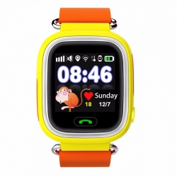 Умные Часы с GPS Smart Watch NIKY Q80 Yellow Желтые (Цветной и Сенсорный Дисплей)