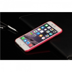 Пластиковый Чехол-накладка Xinbo 0,5 мм для iPhone 6 Розовый
