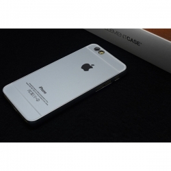 Пластиковый Чехол-накладка Superslim для iPhone 6 Серебро