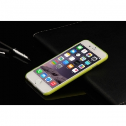 Пластиковый Чехол-накладка Xinbo 0,5 мм для iPhone 6 Желтый