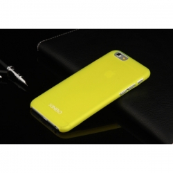 Пластиковый Чехол-накладка Xinbo 0,5 мм для iPhone 6 Желтый