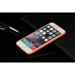Пластиковый Чехол-накладка Xinbo 0,5 мм для iPhone 6 Оранжевый