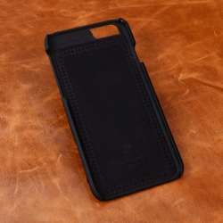 Чехол-накладка из натуральной кожи Pierre Cardin для iPhone 6 Черный