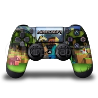Minecraft - Наклейка на PlayStation 4 (ps4)