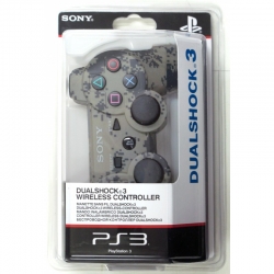 Беспроводной Геймпад Sony Dualshock 3 (ps3) (камуфляж Urban) для PlayStation 3