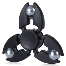 Spinner Спиннер крутилка с тремя стальными шариками (Черный)