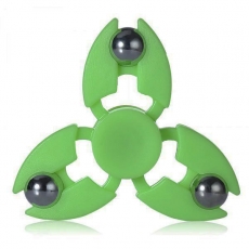 Spinner Спиннер крутилка с тремя стальными шариками (Зеленый)